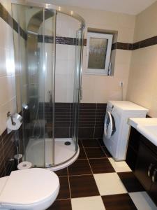 Koupelna v ubytování Apartmánový Penzión Bojnice