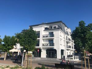 Budynek, w którym mieści się apartament