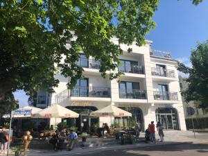 Budynek, w którym mieści się apartament