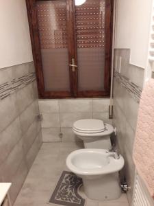 Koupelna v ubytování B&B Let&Lat