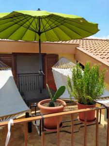 Patio nebo venkovní prostory v ubytování CASA VACANZE I MORI