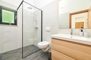 Koupelna v ubytování Unique Design Vila Doris