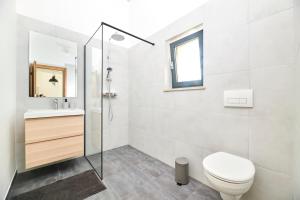 Koupelna v ubytování Unique Design Vila Doris