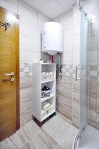 Vannituba majutusasutuses Apartman Lora