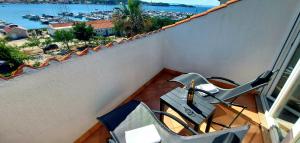 Balkón nebo terasa v ubytování Guest House Galeb2