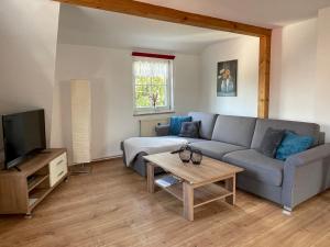 Posezení v ubytování Landhaus Wiesengrund