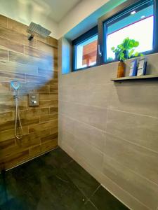 Koupelna v ubytování Apartmány DOME