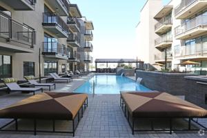 The swimming pool at or close to Modern Urban Apartments│On Roosevelt Row│Local Eat & Drink