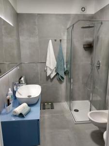 Koupelna v ubytování Blue Sky Garda - Zaffiro