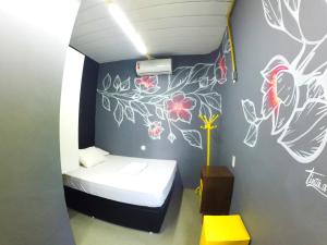 Cama o camas de una habitación en I'm Hostel Leblon Rio de Janeiro