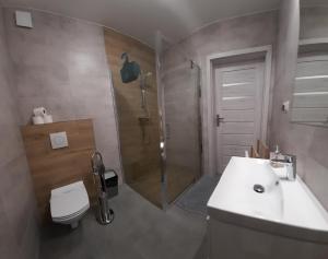 Phòng tắm tại Milo Mare Apartaments