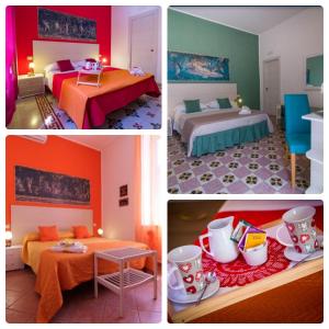 Postel nebo postele na pokoji v ubytování V&V Suite & Breakfast