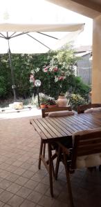 A balcony or terrace at La Graziosa Dépendance