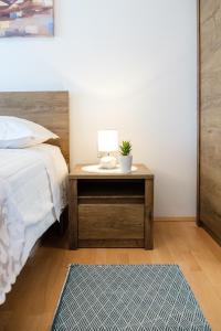 Postel nebo postele na pokoji v ubytování Apartman Mare