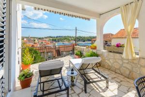 Balkón nebo terasa v ubytování Apartman Mare