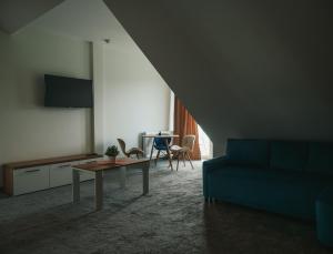 TV a/nebo společenská místnost v ubytování Morska Perła
