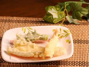 Comida no ryokan ou em algum lugar perto