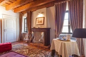 Posezení v ubytování Truly Verona - Delle Erbe suites