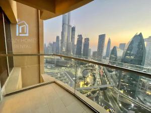 a view of a city from the top of a building at The Address Dubai Mall Residence -Burj Khalifa View 1 in Dubai