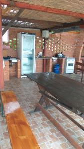 Kuchyň nebo kuchyňský kout v ubytování Sofial Guesthouse