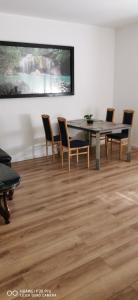 Posezení v ubytování Monteurwohnung 1 Bitterfeld