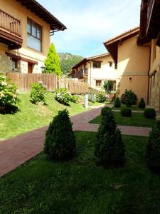 Zahrada ubytování Apartamentos Bores