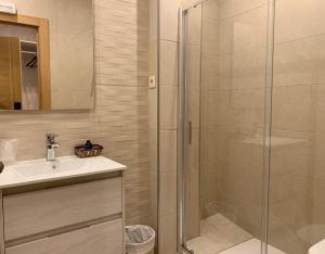 Koupelna v ubytování Hostal Poeta Machado