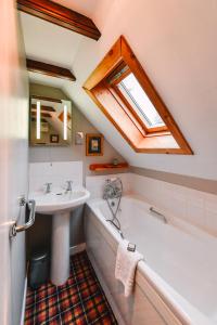 A bathroom at East Haugh House Hotel 