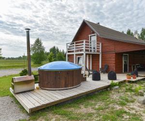 Gallery image of Private house surrounded by woods and lake in Kalviškiai