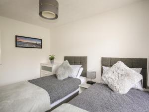 Cama o camas de una habitación en Delfryd