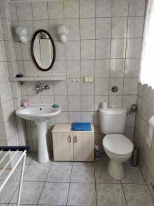 Koupelna v ubytování Pokoje do wynajęcia