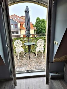 Balkón alebo terasa v ubytovaní Yakuzza Apartments