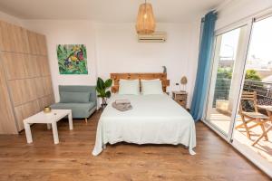 Posteľ alebo postele v izbe v ubytovaní Dream by the sea Loft