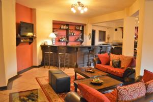 Posezení v ubytování Hotel Oreades