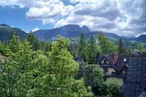 Nespecifikovaný výhled na hory nebo výhled na hory při pohledu z bed and breakfast