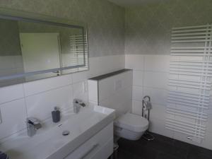 Koupelna v ubytování Ferienhuus 35