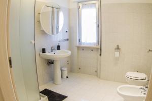 Koupelna v ubytování il Riccio B&B