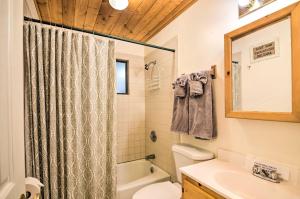 Ένα μπάνιο στο Aspen Meadow Cabin about 9 Miles Outside Duck Creek +17 φωτογραφίες