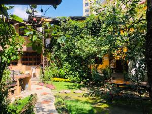 Zahrada ubytování Hostal Alcala
