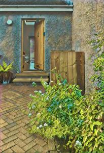 Zahrada ubytování Agane