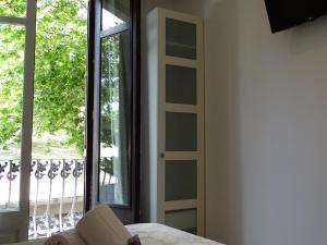 Balkón alebo terasa v ubytovaní Hostal Balkonis