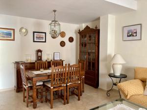 A seating area at Casa Valdelagrana Playa