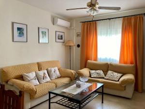 A seating area at Casa Valdelagrana Playa