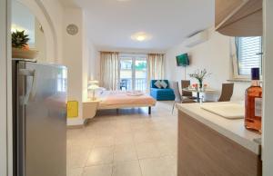 Kuchyň nebo kuchyňský kout v ubytování Apartments Ivica Krk Island