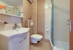 Koupelna v ubytování Apartments Ivica Krk Island