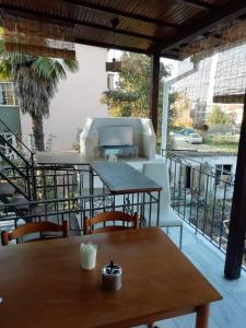 Balkón nebo terasa v ubytování Diamond Apartment