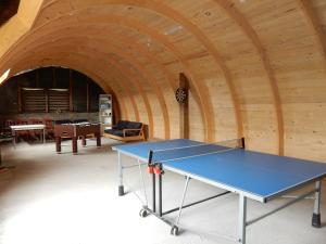 Taula de ping-pong a Fount de Cousteno o a prop