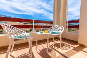 Balkón nebo terasa v ubytování Renteando Albir Apartments