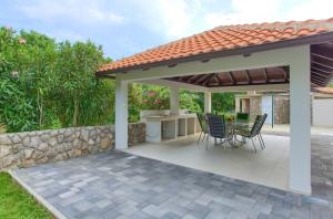 Zahrada ubytování Apartments Ivica Krk Island
