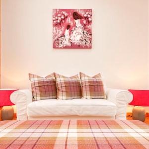 Postel nebo postele na pokoji v ubytování Agane